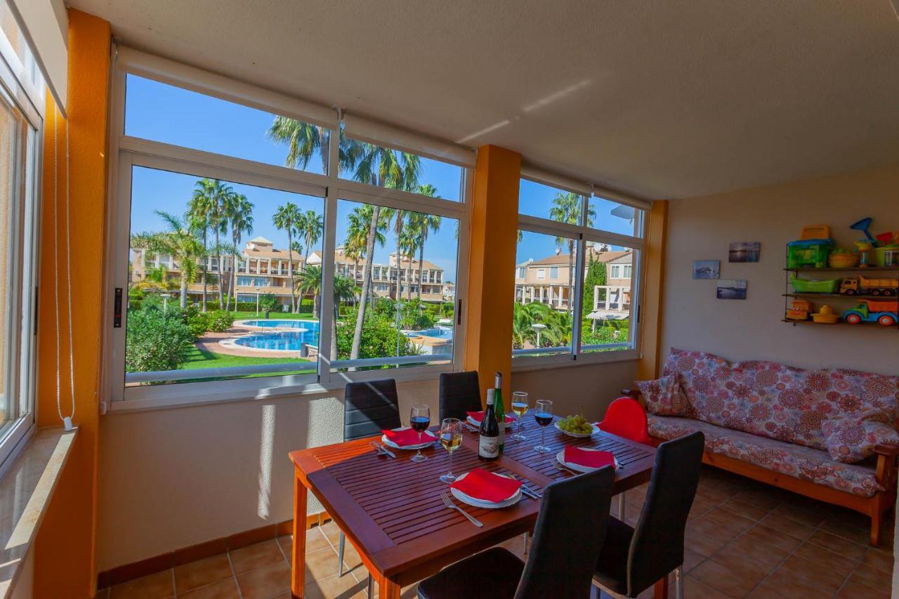 Apartamento Playa Con Piscina Y Terraza En Urbanizacion De Lujo Denia Ngoại thất bức ảnh
